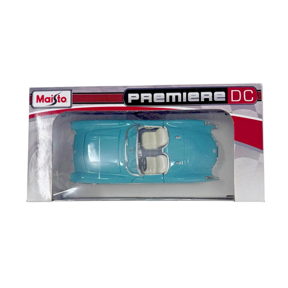 Vintage Maisto Premiere DC 1957 Chevrolet Corvette Convertible 1:24 Diecast Car - Picture 3 of 13